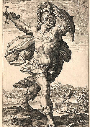 the Roman Horatio, as illustrated in 1586