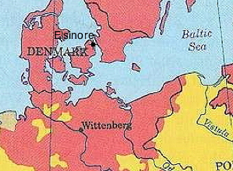 Wittenberg south of Helsingor