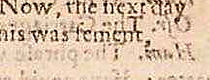 The First Folio word "sement"