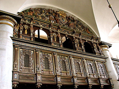 inside Kronborg Castle Chapel
