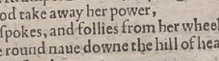 "follies" in the Second Quarto