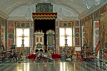 Throne Room, Rosenborg Castle, Copenhagen